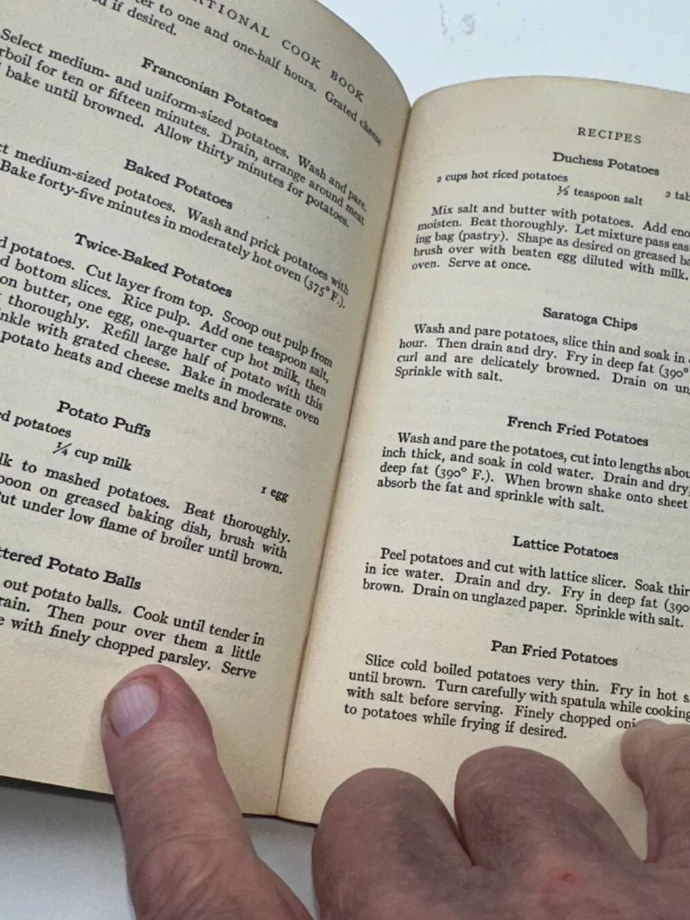 B100 THE INTERNATIONAL COOKBOOK VINTGE 1929